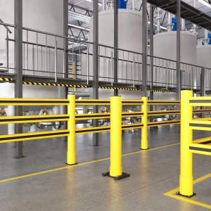 Beschermpaal + Schuifregelaar