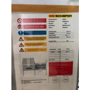 Palletstellingen SSI Schäfer 7500 x 1040 x 2700 mm (003)